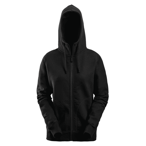 Snickers AllroundWork dames hoodie met rits 2897 - black