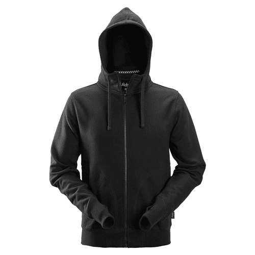 Snickers AllroundWork hoodie met rits 2890 - black