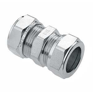 Compression fittings nickel-plated