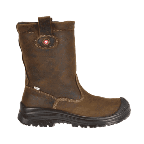 Sixton safety boots Montana S3 wool - brown