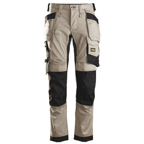 Snickers AllroundWork stretch work trousers 6241 khaki/black, size