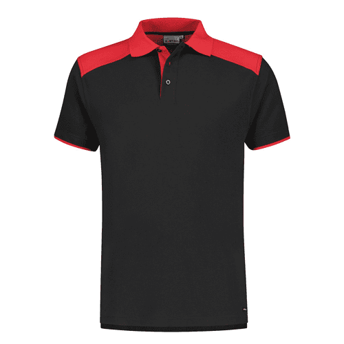Santino Tivoli polo shirt black red size XS 092008
