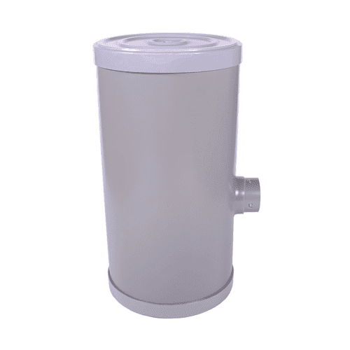 PVC drainagebuis pipe (blind), 80 mm, 180508 Wholesale Van Walraven