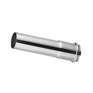 Kirchhoff Sifon afdekplaat, chroom, voor 1 1/4 32 x 80 x 25mm