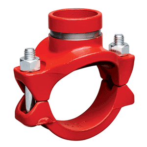 Victaulic mechanical Tee Style 920 - 60.3 x 42.4 mm, rood groef