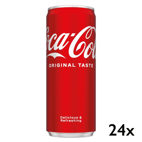 Coca-Cola, tray of 24 cans, 590051 | Wholesale Van Walraven