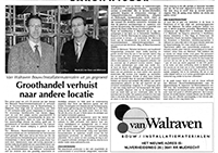 Krantenbericht Van Walraven Mijdrecht