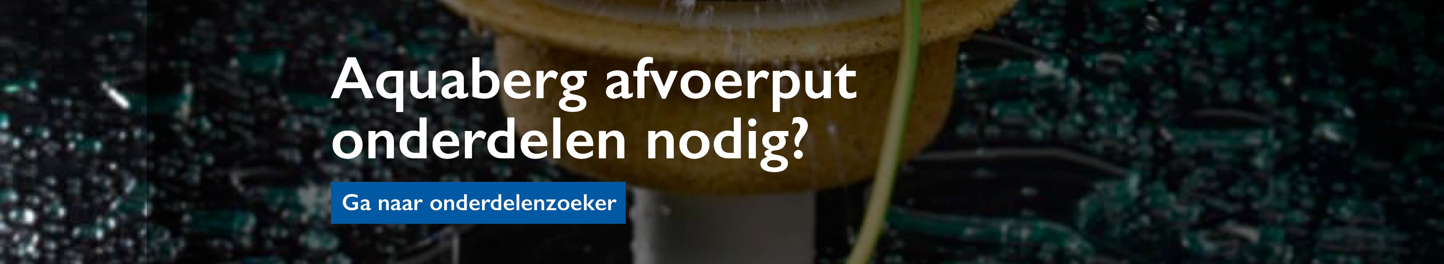 Aquaberg putten, onderuitlaat