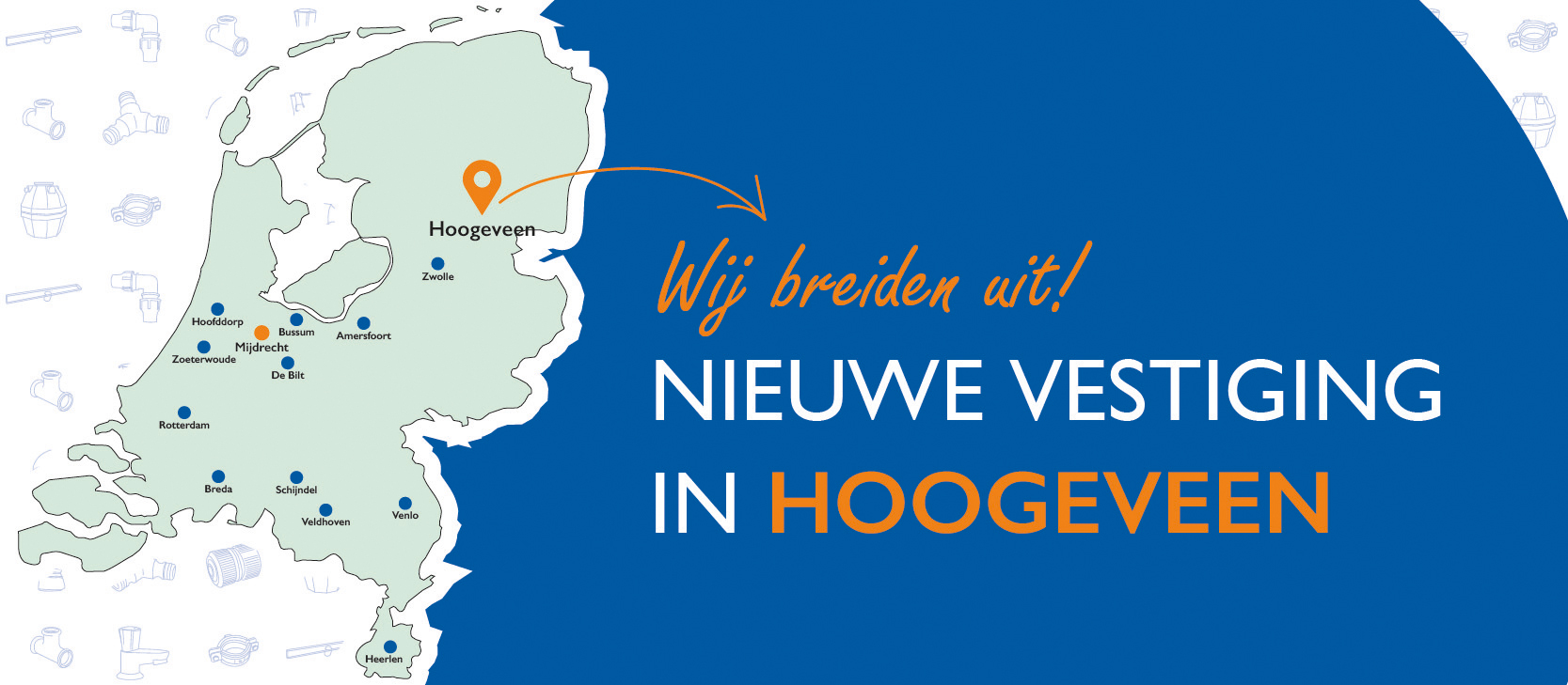 nieuwe vestiging Hoogeveen