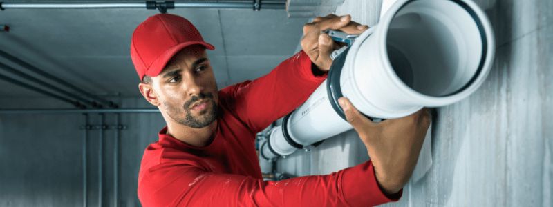 Installateur monteert REHAU RAUPIANO