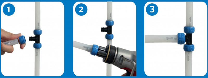 Uponor PE-Xa Quick & Easy leidingsysteem