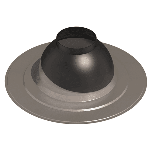 Ubbink roof outlet cover for 5-15° roof outlet 131