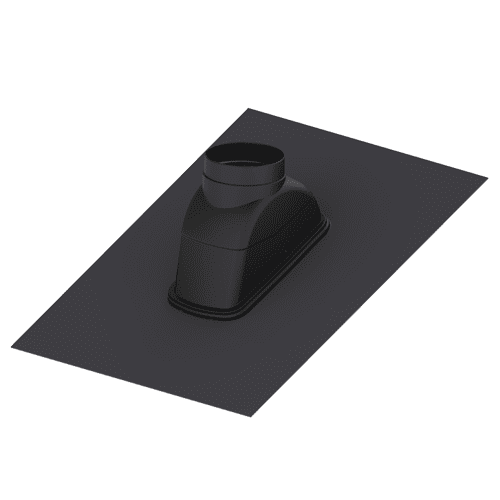 BuHo DX roof outlet tile 205 + sliding scale