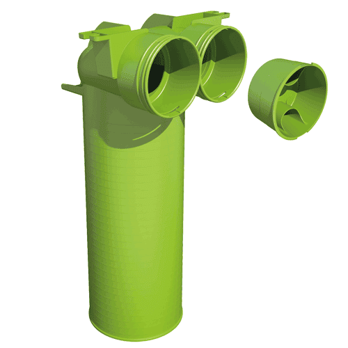 Ubbink Air Excellent AE34c valve adapter, 90°