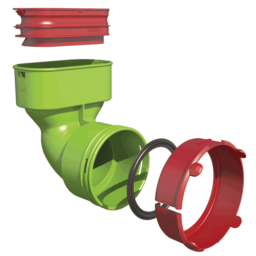 Ubbink Air Excellent AE34c -AE35sc reducer