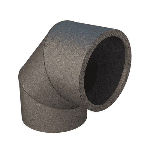 071895 Aerf pipe system bend 200 90gr.grey