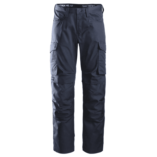 Snickers work trousers with knee pockets 6801 - navy