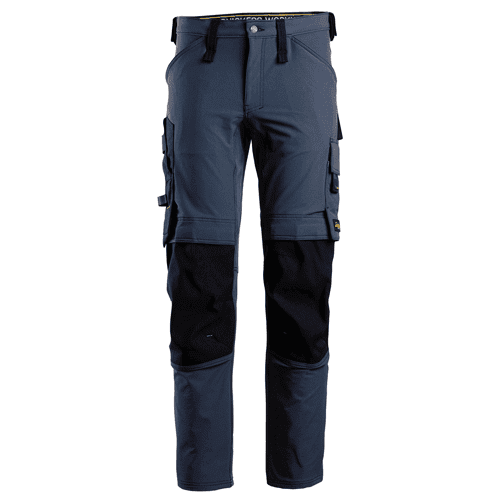 Snickers work trousers Full Stretch 6371 - navy/black