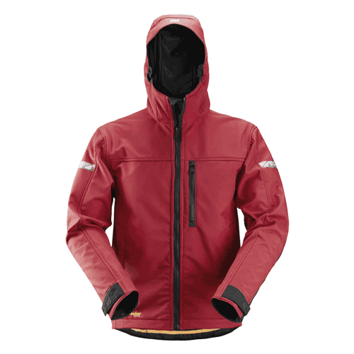 083866 SNK softshell 1229 m.cap rood/zw L