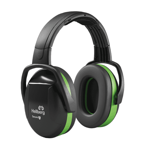 Hellberg Secure 1 gehoorkap, groen