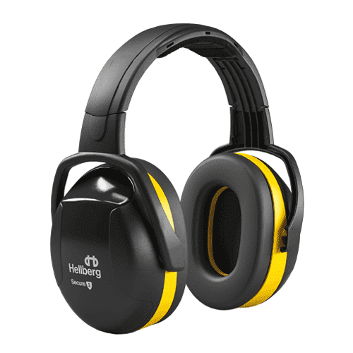 Hellberg Secure 2 ear muff, yellow