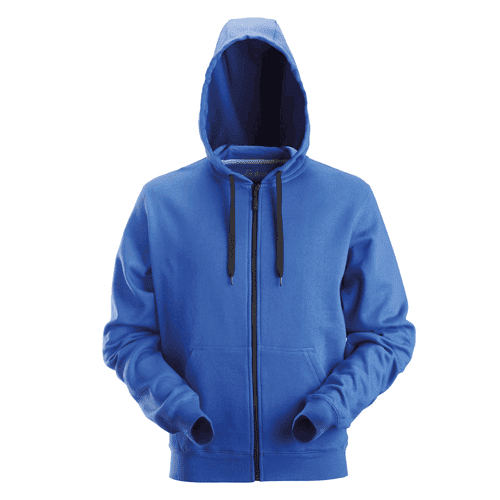 Snickers Classic zip hoodie 2801, true blue