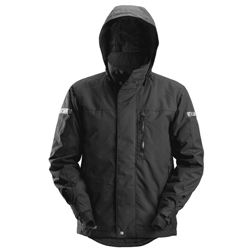 Snickers AllroundWork waterproof 37.5 insulated jacket 1102 - black