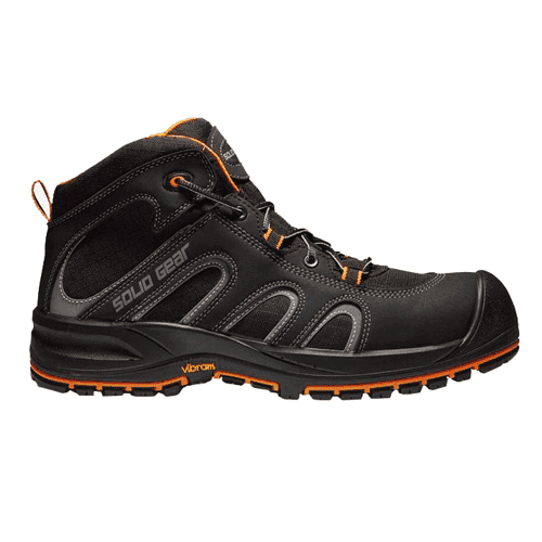 Solid Gear safety shoes Falcon S3 - black/orange