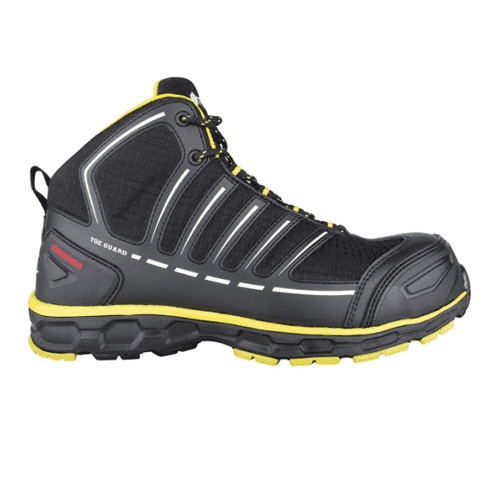Toe Guard safety shoes Jumper S3 - black/yellow
