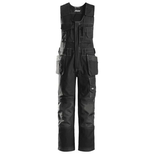 Snickers craftsmen one-piece trousers Canvas+ 0214 - black