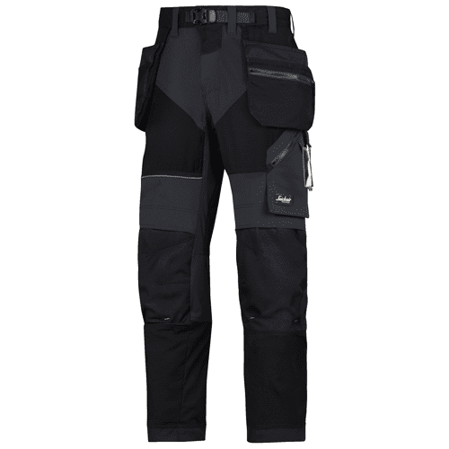 Snickers work trousers+ FlexiWork 6902 - black