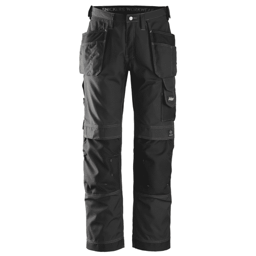 Snickers work trousers Rip-Stop 3213 - black