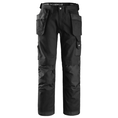 Snickers work trousers Canvas+ 3214 - black