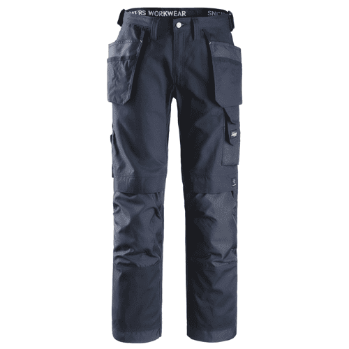 Snickers work trousers Canvas+ 3214 - navy