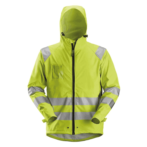 085328 SNK regenjas PU high vis.geel XL