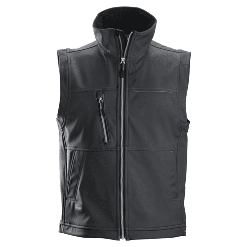Snickers Profiling softshell vest 4511 steel grey, maat XL
