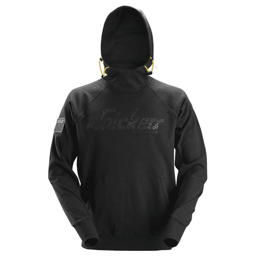 Snickers logo hoodie 2881, black