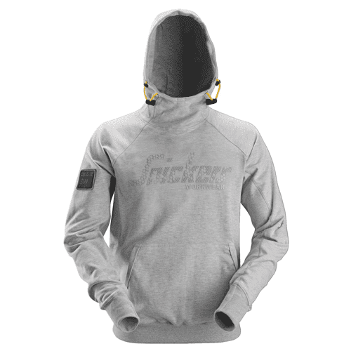 Snickers logo hoodie 2881, light grey