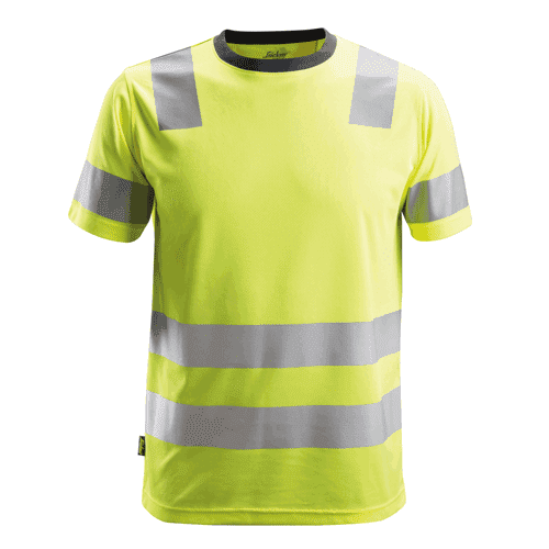 Snickers AllroundWork High Visibility T-shirt 2530 - yellow