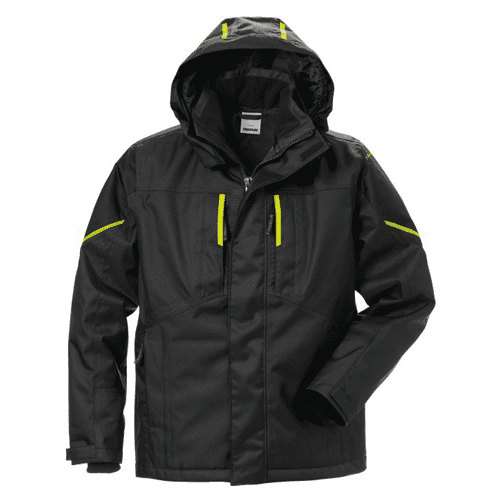 Fristads Airtech® winter jacket 4058 GTC - black/yellow