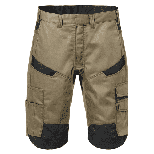 Fristads shorts 2562 STFP - khaki/black