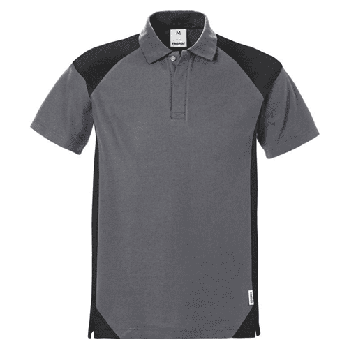 Fristads poloshirt 7047 PHV - grijs/zwart