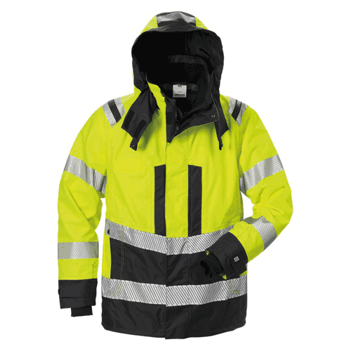 Fristads High Vis Airtech® shell jacket 4515 GTT - yellow/black