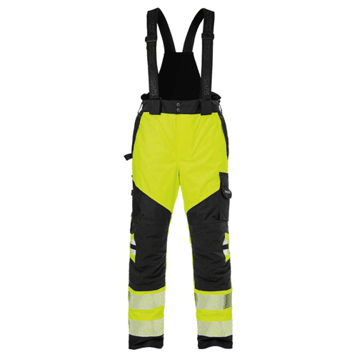 Fristads High Vis Airtech® shell trousers 2515 GTT - yellow/black