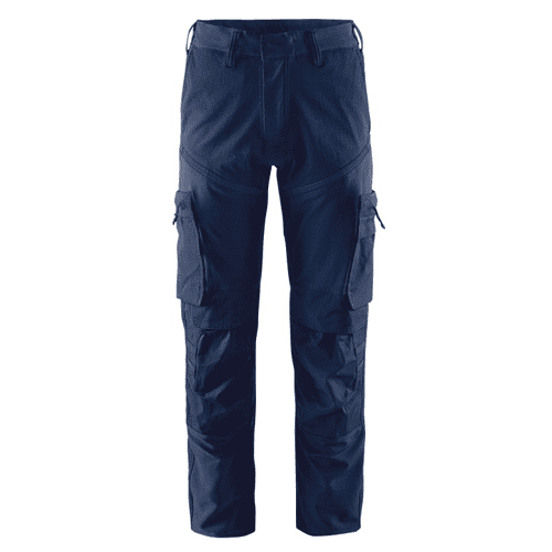 Fristads stretch work trousers 2653 LWS - dark navy