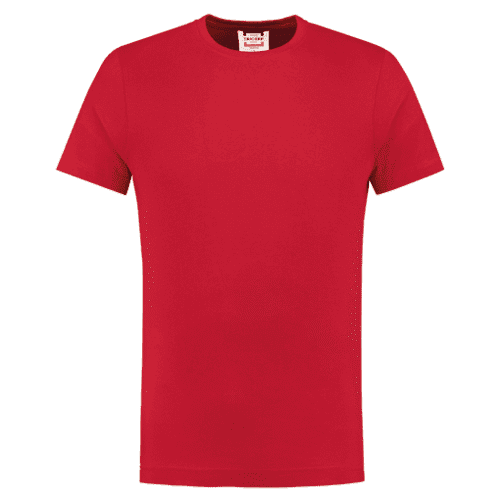 086515 T-shirt fitted rood XXL