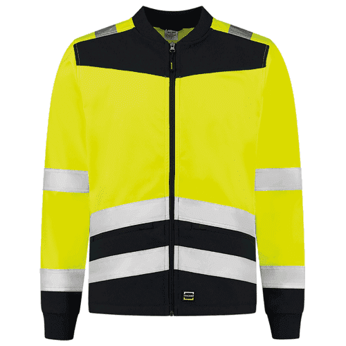 Tricorp softshell High Vis bi-colour, fluorescent yellow-ink