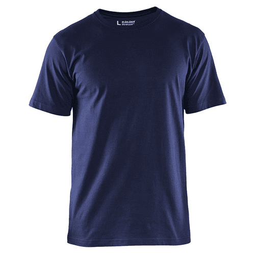 086947 BLK T-shirt 3525 marineblauw 2XL