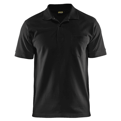 Blåkläder polo Piqué - zwart