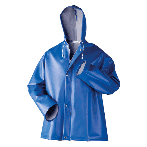 087031 Raincoat P1 blauw S
